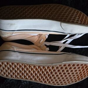 Vans Peach Lace-Up Sneakers